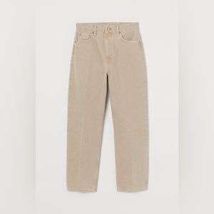 Relaxed Tapered High Jeans, H&M
